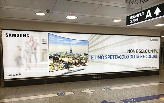 Backlit Tessili Banner UV Latex Stampar